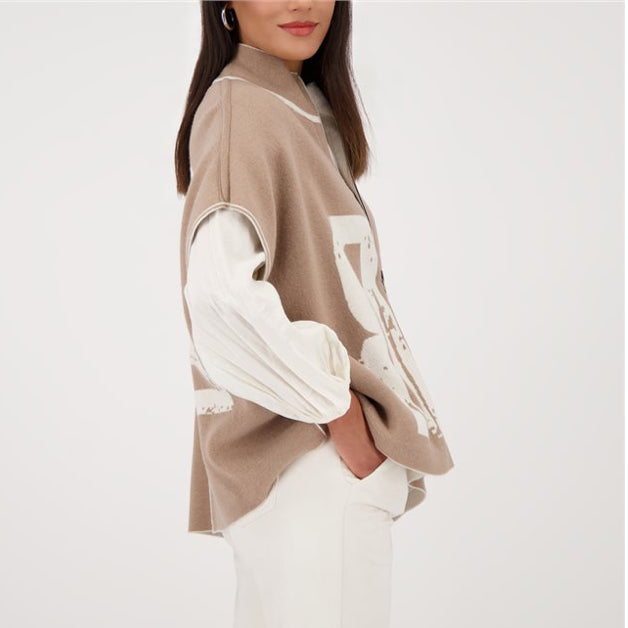 MONARI REVERSIBLE JACKET STYLE 809094 COLOUR CASHMERE PATTERN