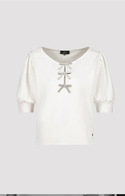 MONARI  TOP STYLE 809413 COLOUR ALMOND