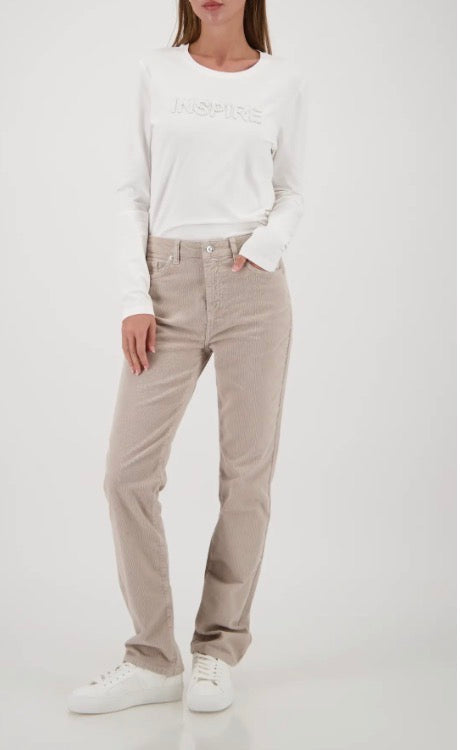 MONARI CORDUROY TROUSER SYLE 809223 COLOUR LATTEMACCHIATO