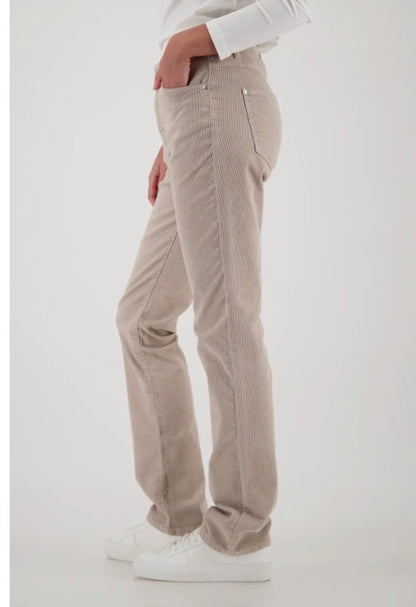 MONARI CORDUROY TROUSER SYLE 809223 COLOUR LATTEMACCHIATO