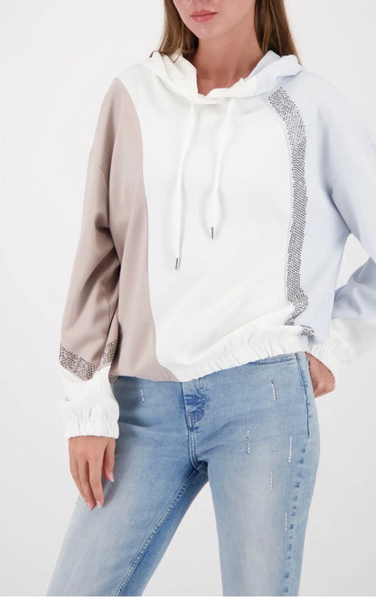 MONARI HOODED SWEATSHIRT TOP STYLE 809400 COLOUR MULTI