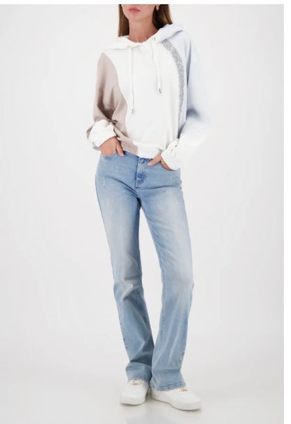 MONARI HOODED SWEATSHIRT TOP STYLE 809400 COLOUR MULTI