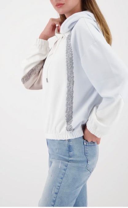 MONARI HOODED SWEATSHIRT TOP STYLE 809400 COLOUR MULTI