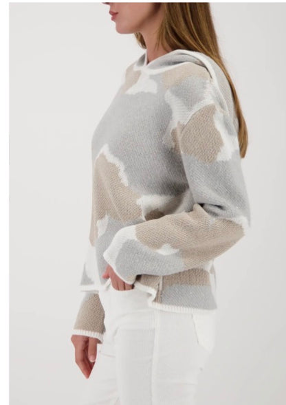 MONARI HOODED SWEATER STYLE 809639 COLOUR MULTI