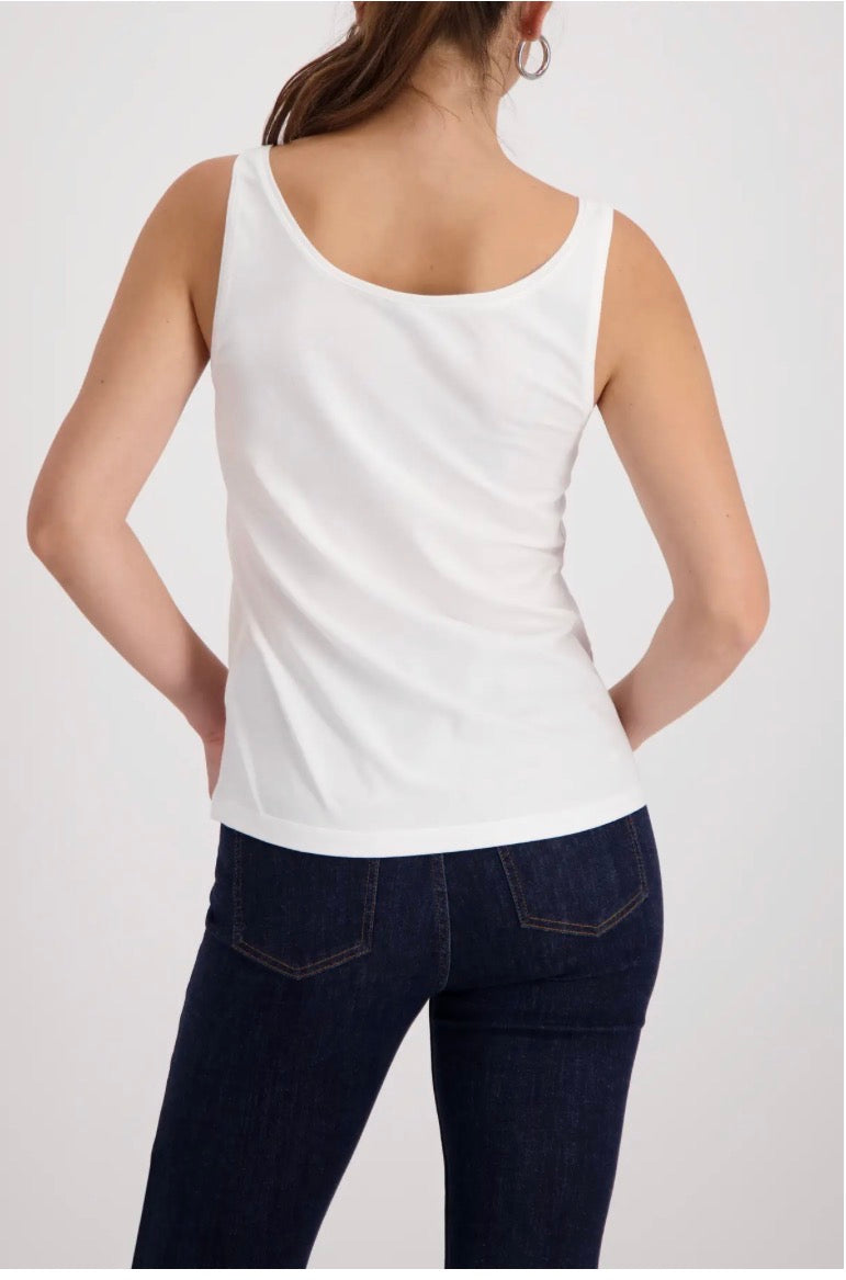 MONARI TOP STYLE 410372 COLOUR OFF-WHITE