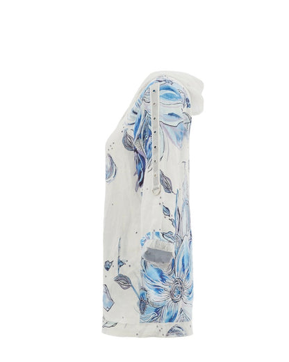 DOLCEZZA LONG LENGTH HOODED SHIRT STYLE 26656 COLOUR AS SHOWN