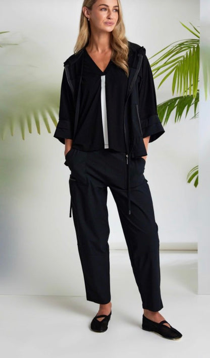 NAYA SLIM LEG PANT STYLE NAS26109 COLOUR BLACK