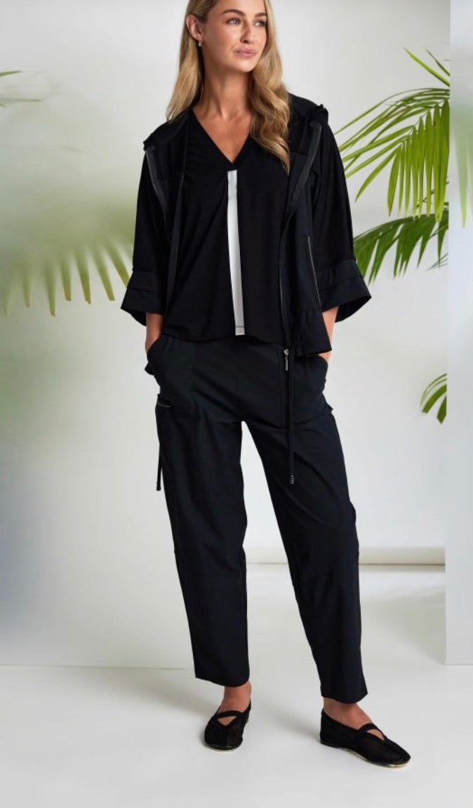NAYA SLIM LEG PANT STYLE NAS26109 COLOUR BLACK