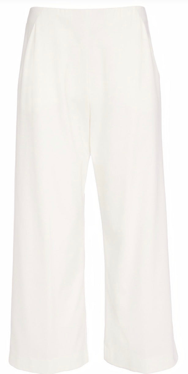 NAYA WIDE LEG PULL ON TROUSER STYLE NAS26237 COLOUR CREAM
