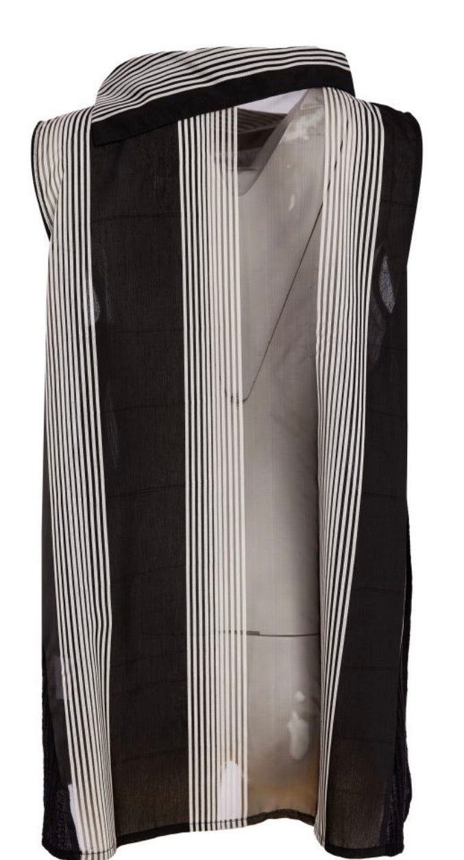 NAYA TOP STYLE NAS26257 COLOUR BLACK/WHITE