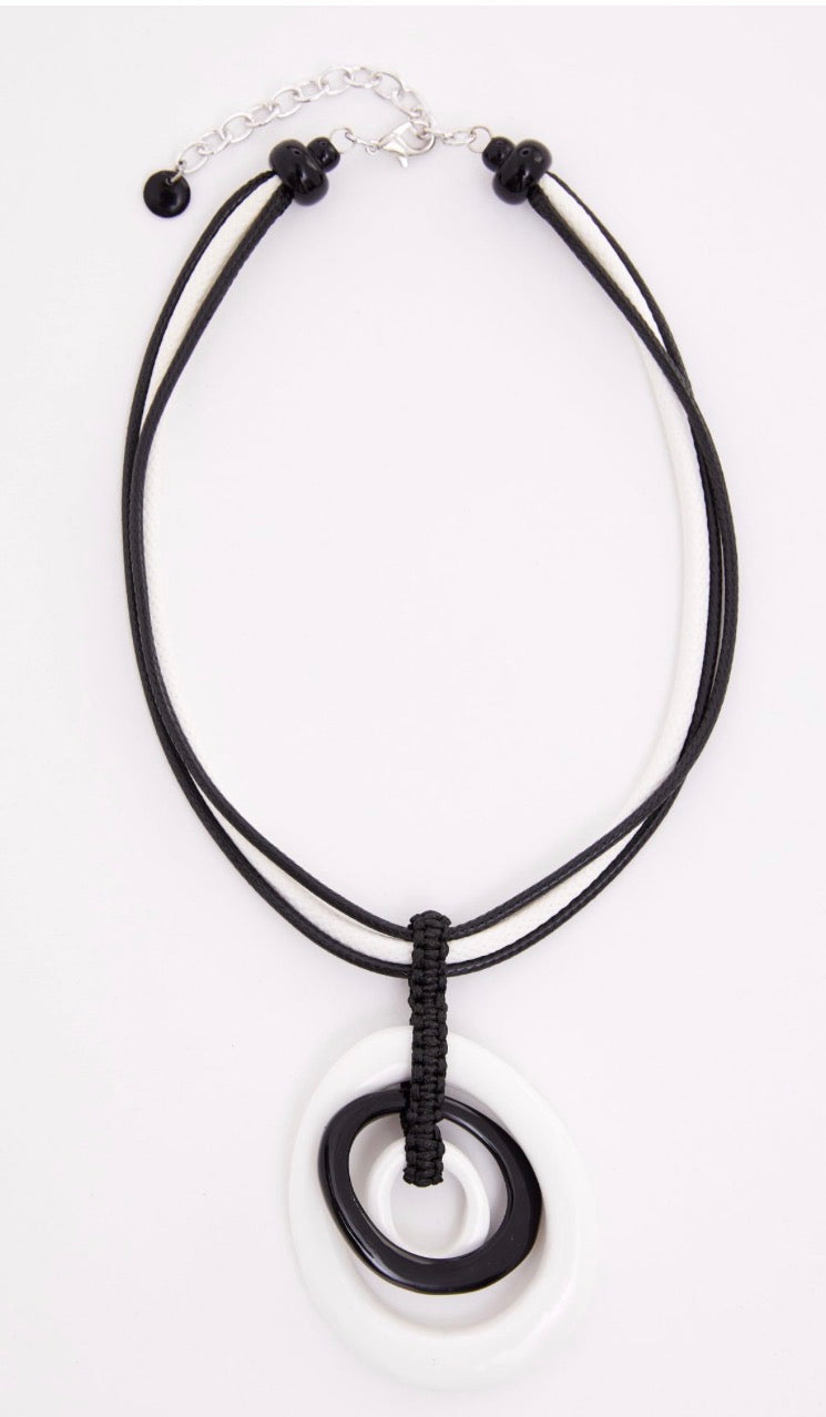 NAYA TWO TONE NECKLACE  STYLE NAS26347 COLOUR 109