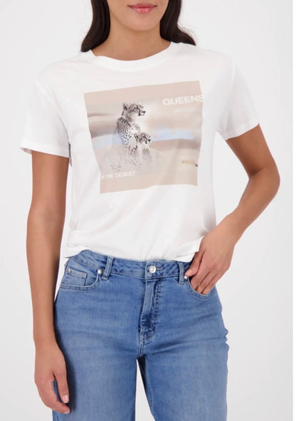 MONARI T-SHIRT STYLE 410144 COLOUR OFF-WHITE