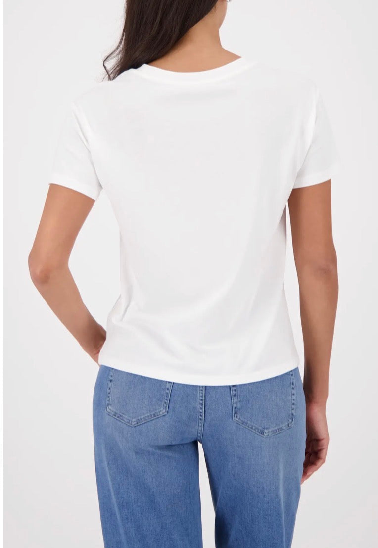 MONARI T-SHIRT STYLE 410144 COLOUR OFF-WHITE