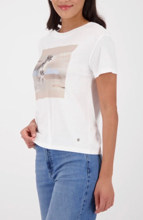 MONARI T-SHIRT STYLE 410144 COLOUR OFF-WHITE