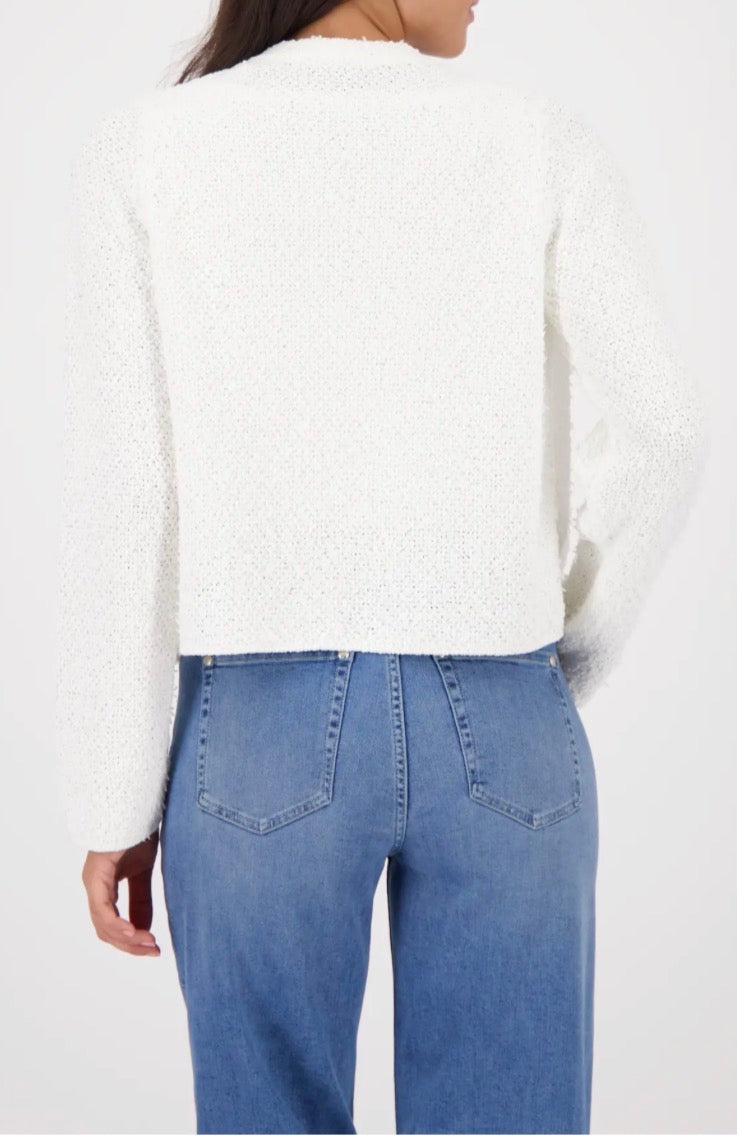 MONARI CARDIGAN STYLE 410296 COLOUR OFF-WHITE