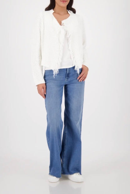 MONARI CARDIGAN STYLE 410296 COLOUR OFF-WHITE