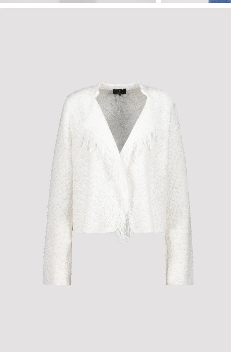 MONARI CARDIGAN STYLE 410296 COLOUR OFF-WHITE