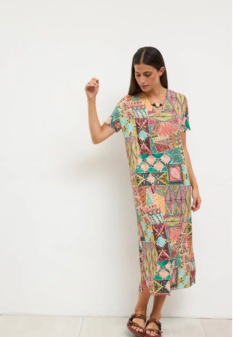 TINTA DRESS STYLE HAIZEA COLOUR CHOCOLATE