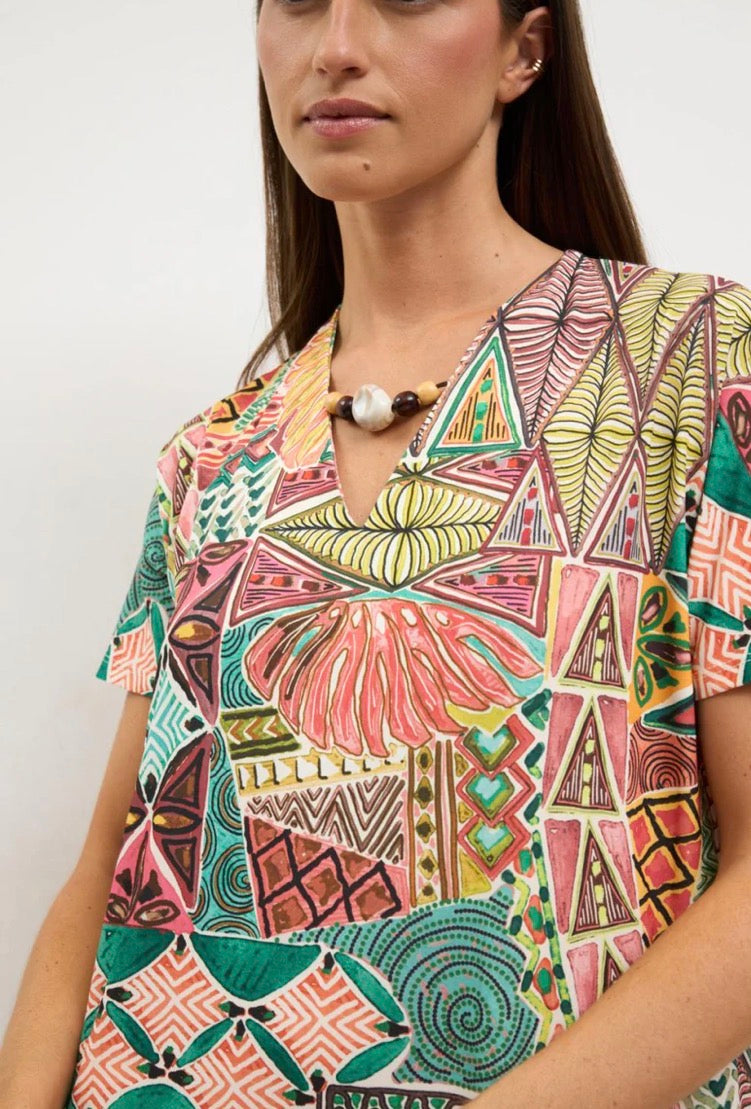 TINTA DRESS STYLE HAIZEA COLOUR CHOCOLATE