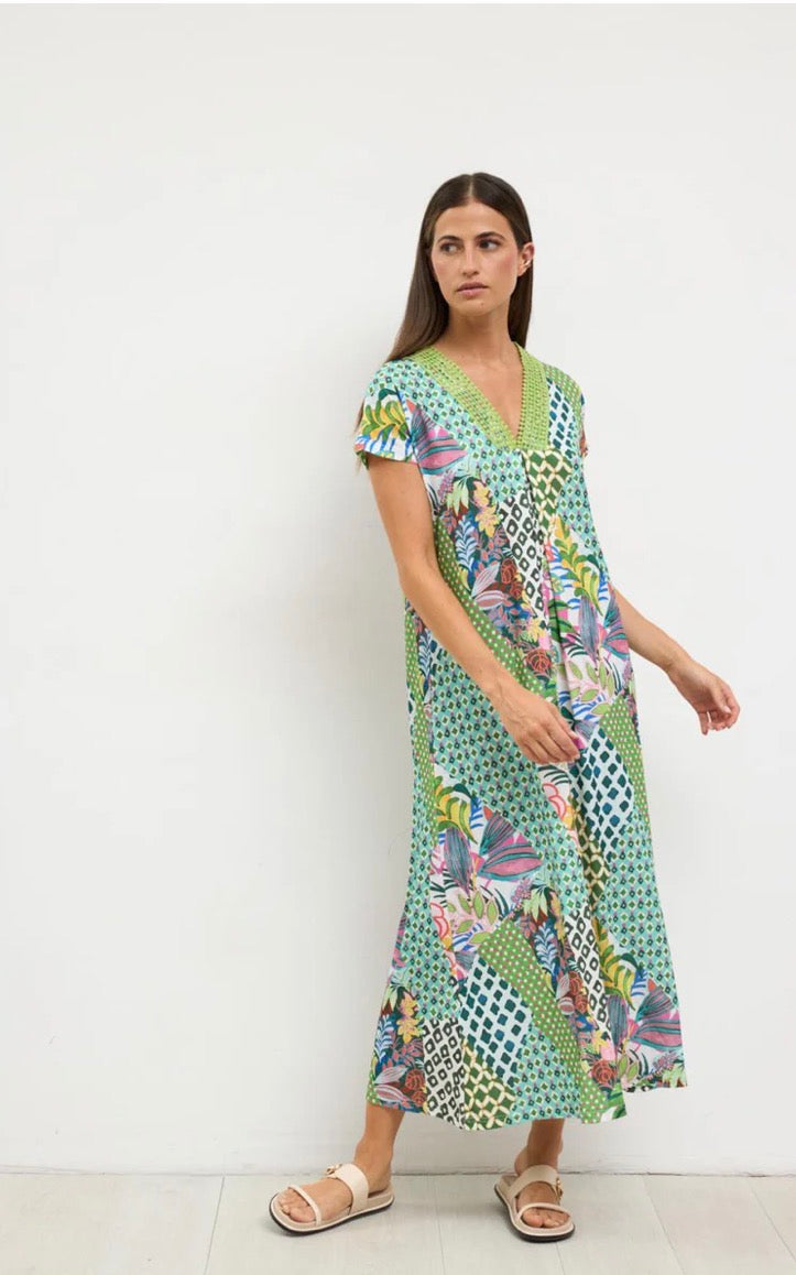 TINTA MAXI DRESS STYLE MADELINE COLOUR MULTI