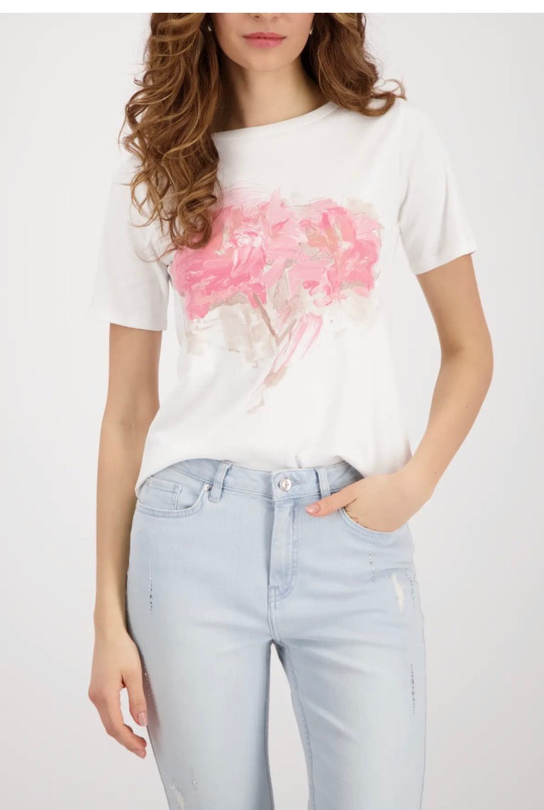 MONARI T-SHIRT STYLE 410135 COLOUR OFF-WHITE