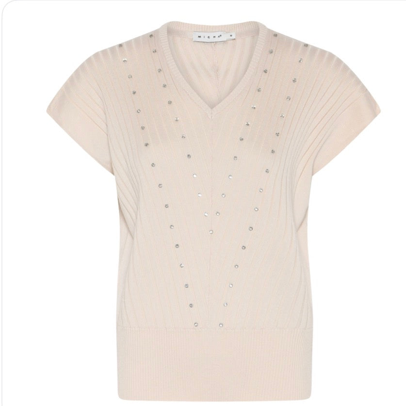 MICHA TOP STYLE 181160 COLOUR OATMEAL
