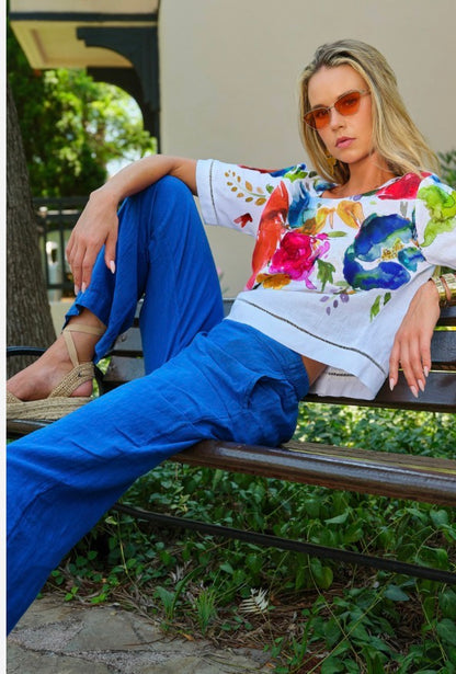 DOLCEZZA TROUSER STYLE 26225 COLOUR INDIGO