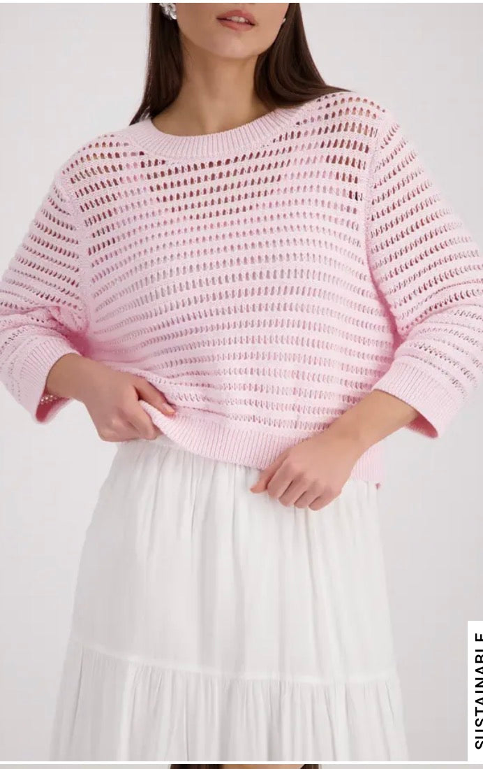 MONARI SWEATER STYLE 410861  COLOUR FRENCH ROSE