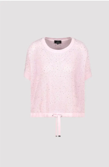 MONARI KNITTED TOP STYLE 410875 COLOUR FRENCH ROSE