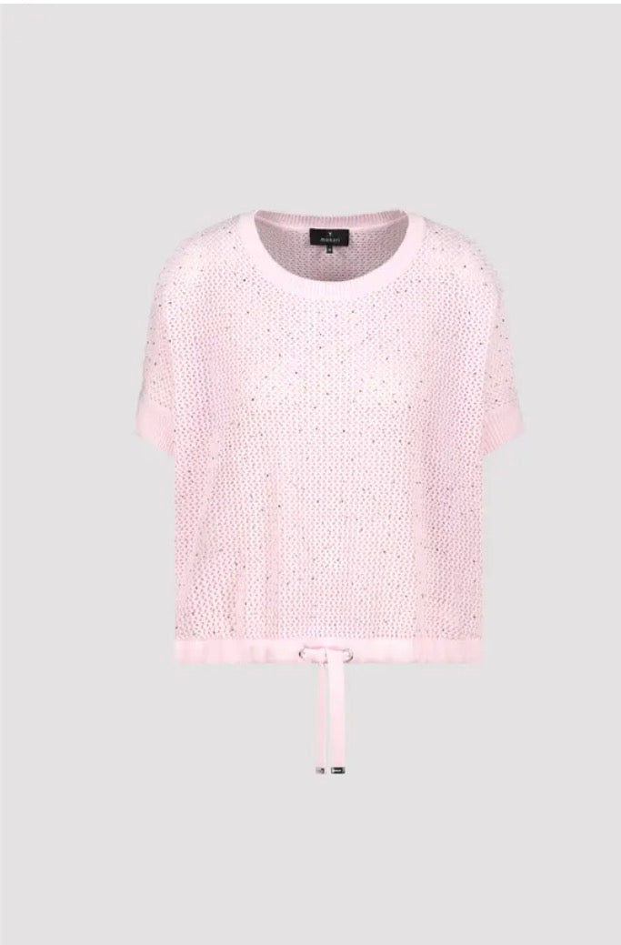 MONARI KNITTED TOP STYLE 410875 COLOUR FRENCH ROSE