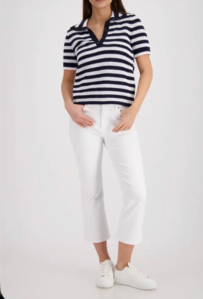 MONARI POLO TOP style 410906 COLOUR MARINE