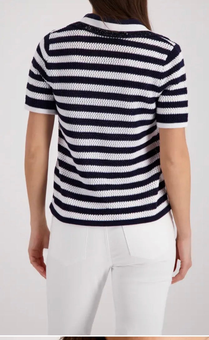 MONARI POLO TOP style 410906 COLOUR MARINE