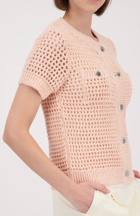 MONARI CARDIGAN STYLE 410849 COLOUR SUMMER PEACH