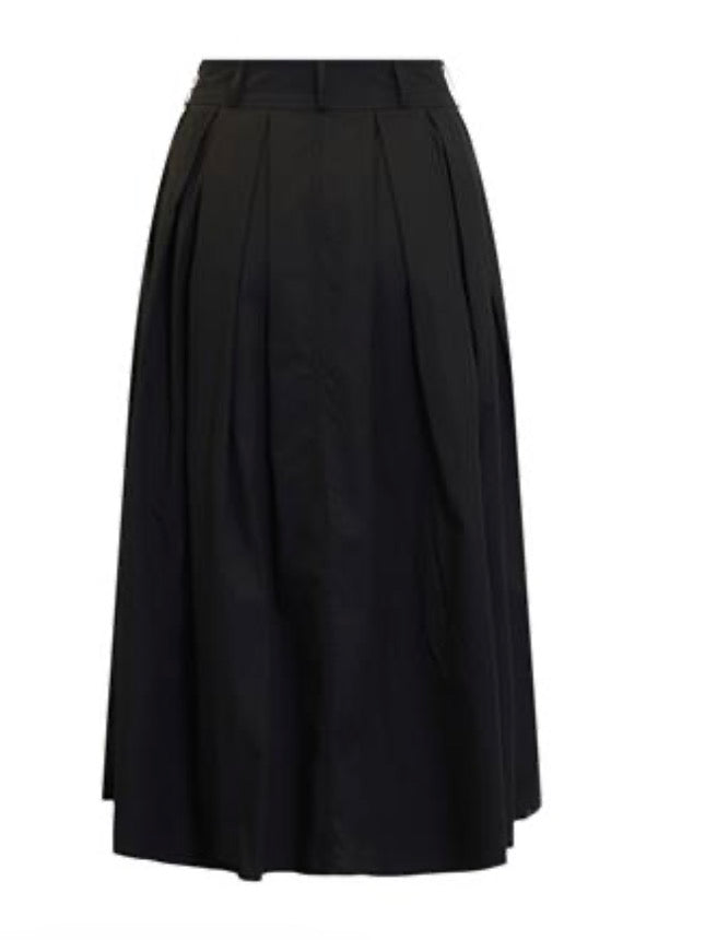 BRANDTEX MIDI SKIRT STYLE 220507 COLOUR BLACK