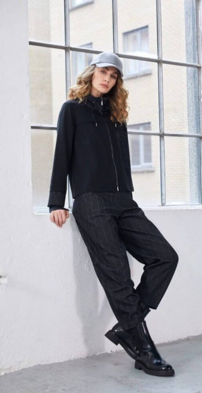NAYA TROUSERS STYLE NAW25254 COLOUR BLACK & WHITE
