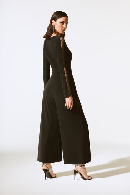 JOSEPH RIBKOFF JUMPSUIT STYLE 243722 COLOUR BLACK