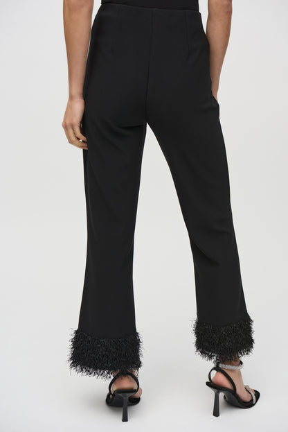 JOSEPH RIBKOFF FLARED PANT STYLE 244193 COLOUR BLACK