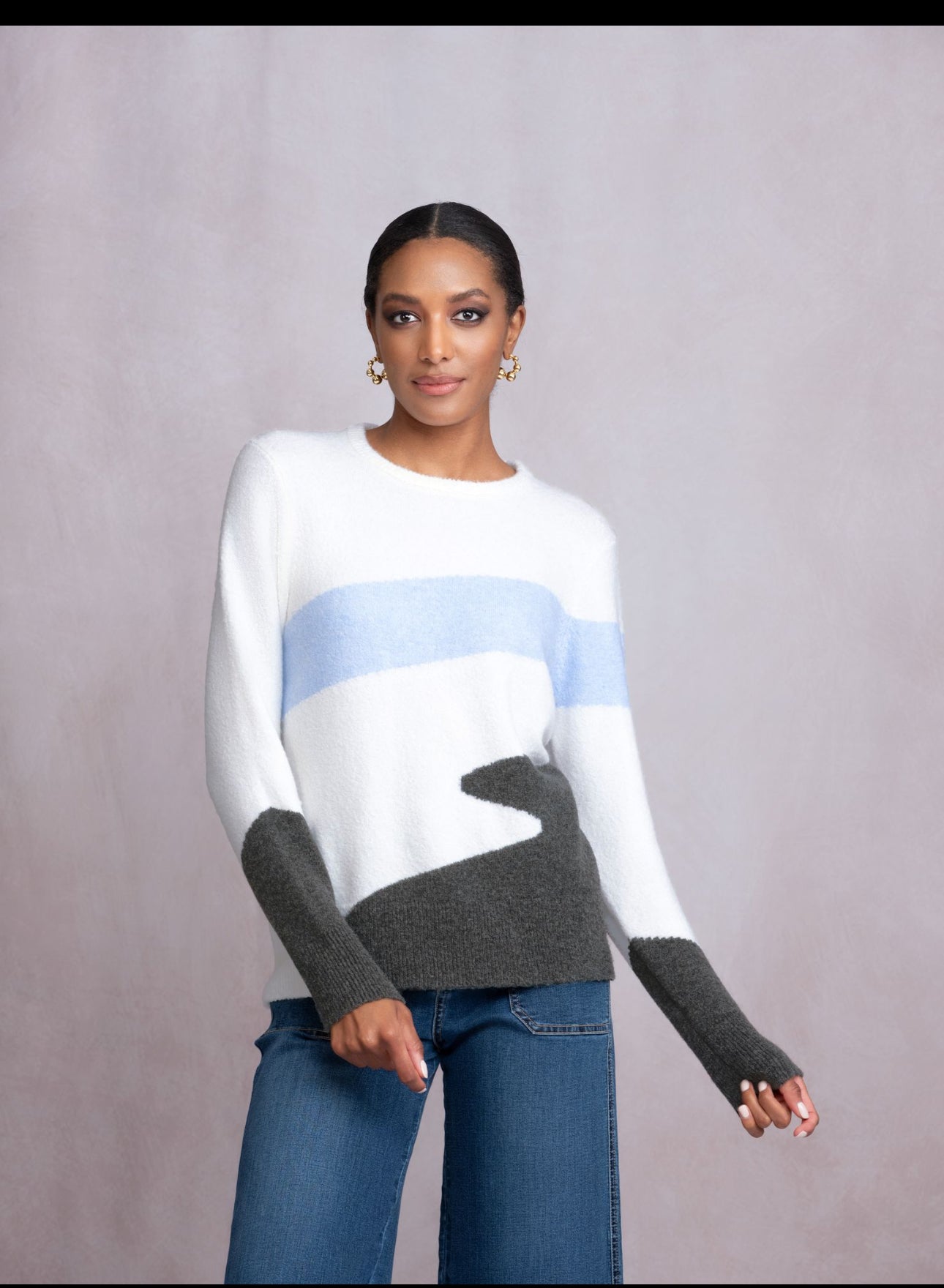 ALISON SHERI SWEATER STYLE A46159 COLOUR AS SHOWN