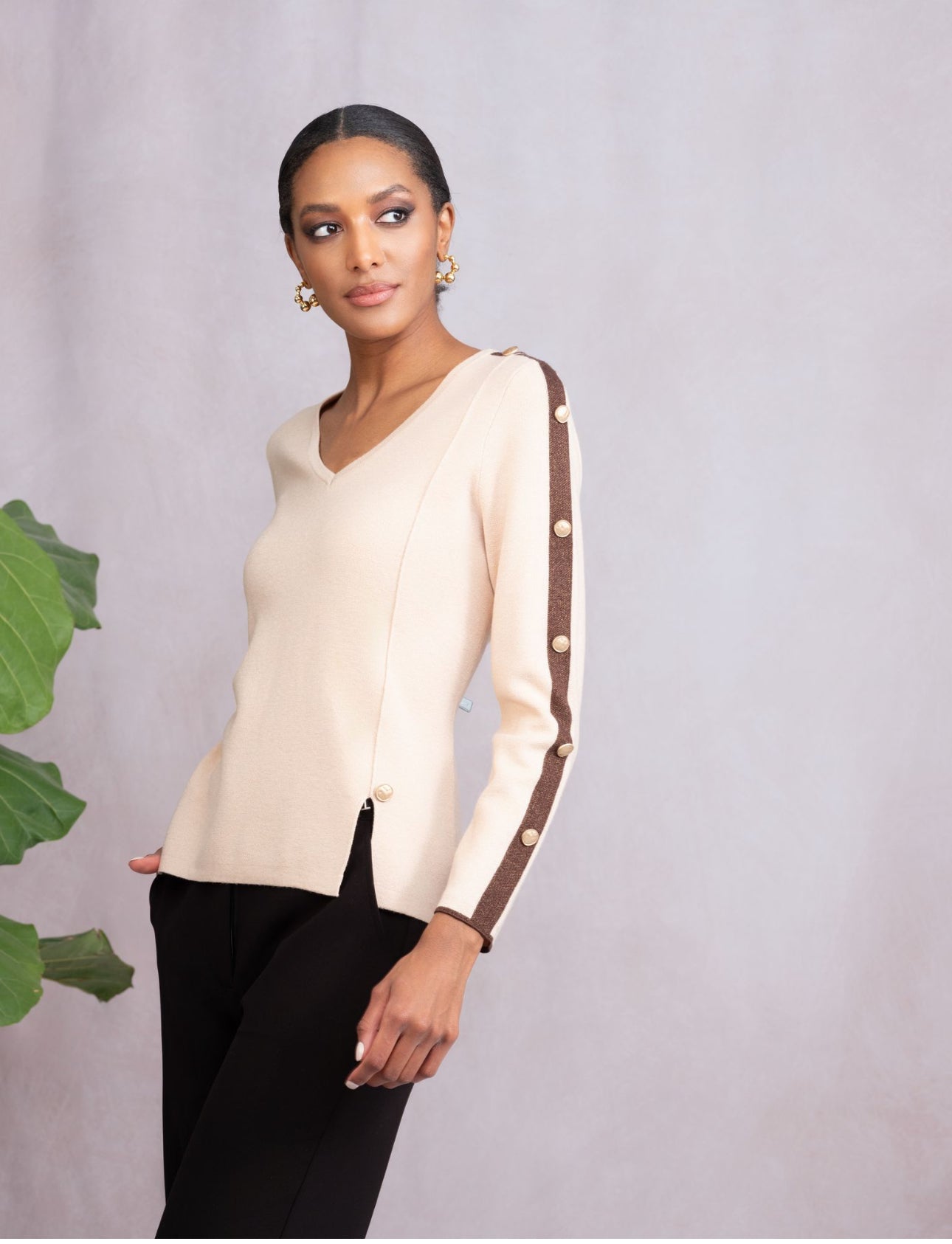 ALISON SHERI TOP STYLE A46210 COLOUR BEIGE