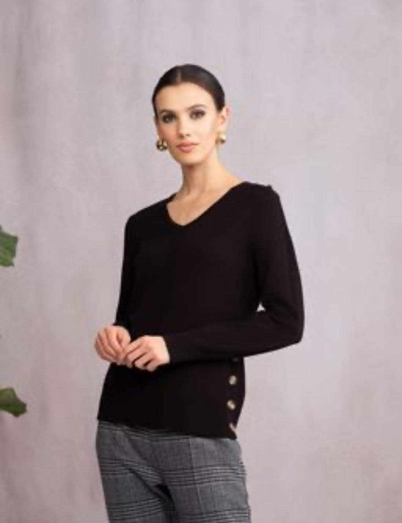 ALISON SHERI SWEATER  STYLE A46105 COLOUR BLACK