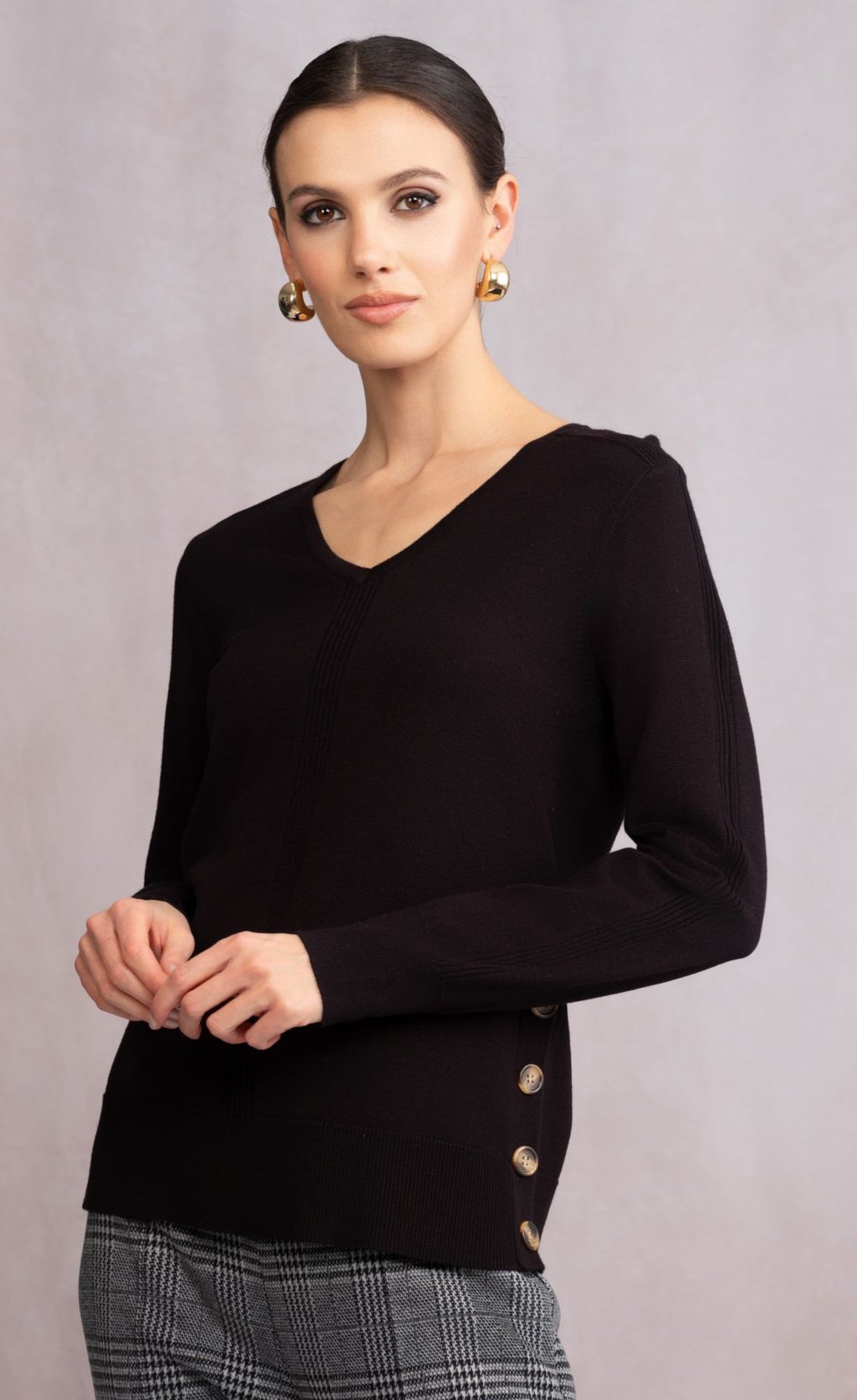 ALISON SHERI SWEATER  STYLE A46105 COLOUR BLACK
