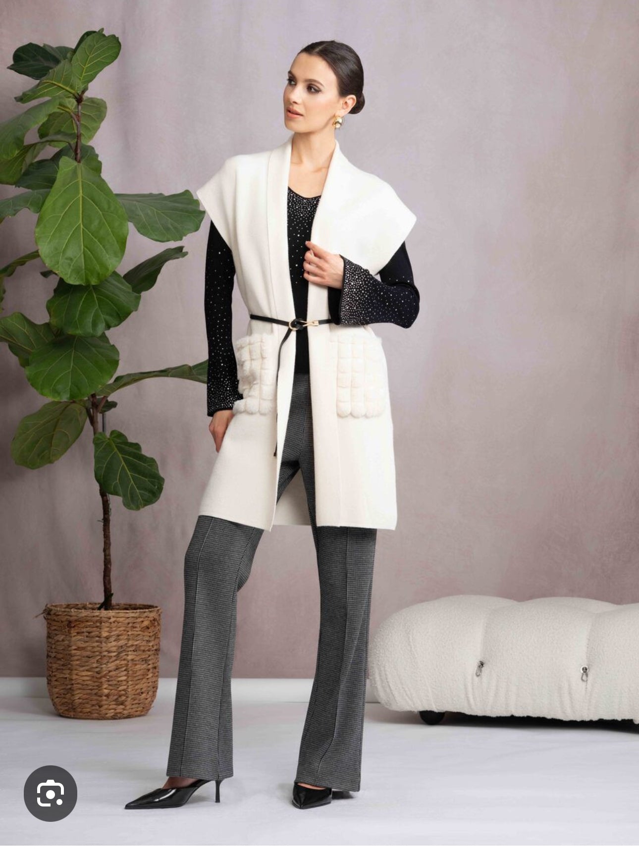 ALISON SHERI CARDIGAN  STYLE A46475 COLOUR OFF WHITE
