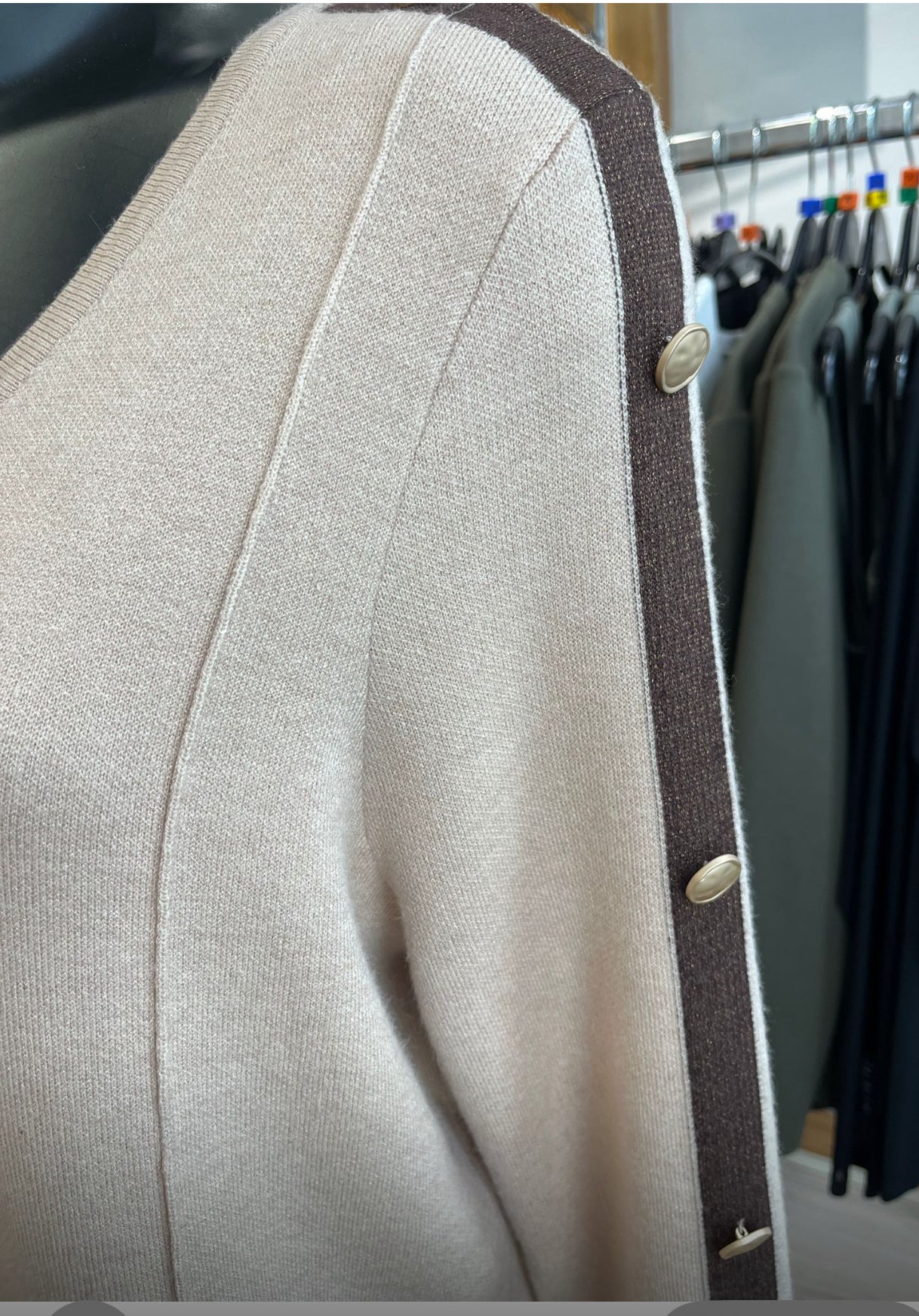 ALISON SHERI TOP STYLE A46210 COLOUR BEIGE