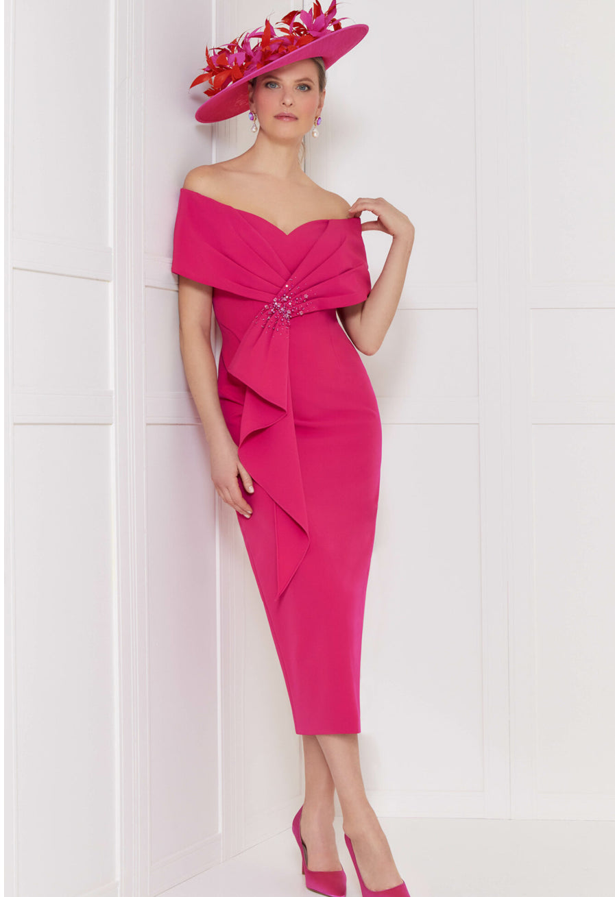 JOHN CHARLES DRESS STYLE 29178 COLOUR LIPSTICK