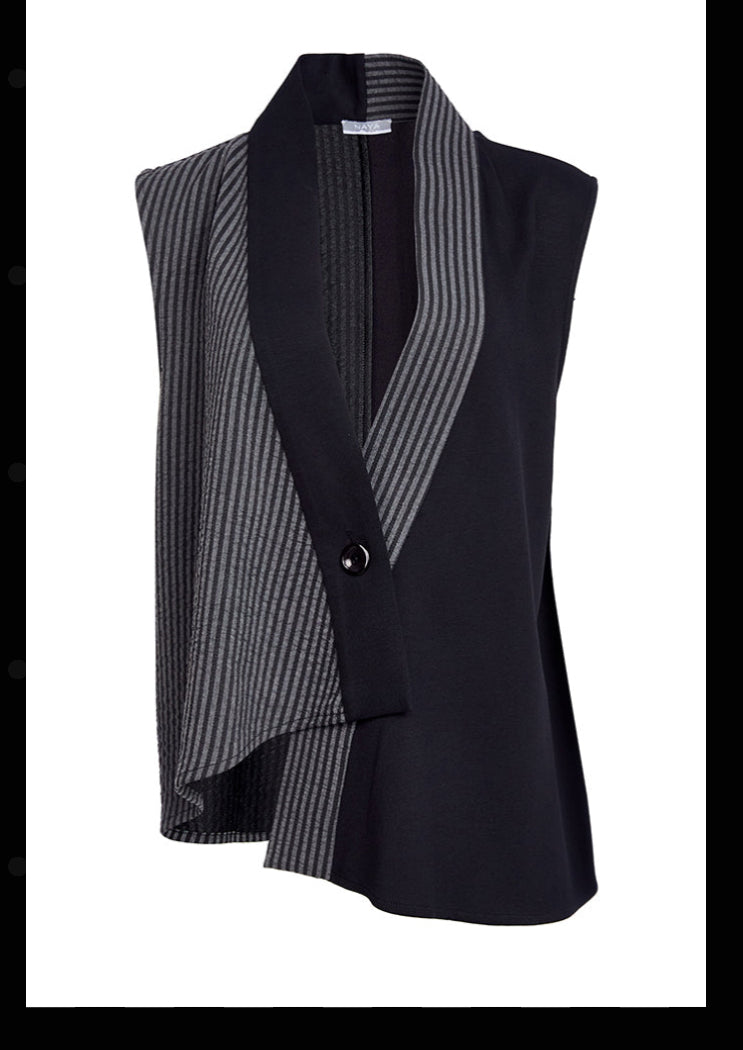 NAYA WAISTCOAT STYLE NAW25328 COLOUR BLACK & GREY