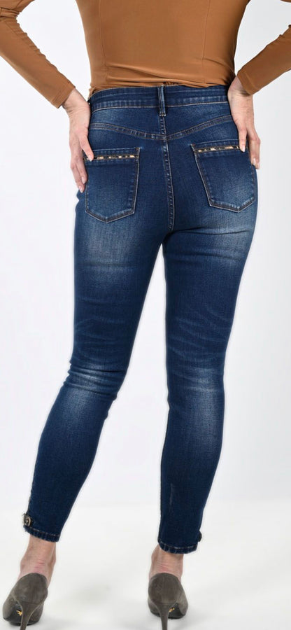 FRANK LYMAN DENIM BLUE JEANS STYLE 233830U