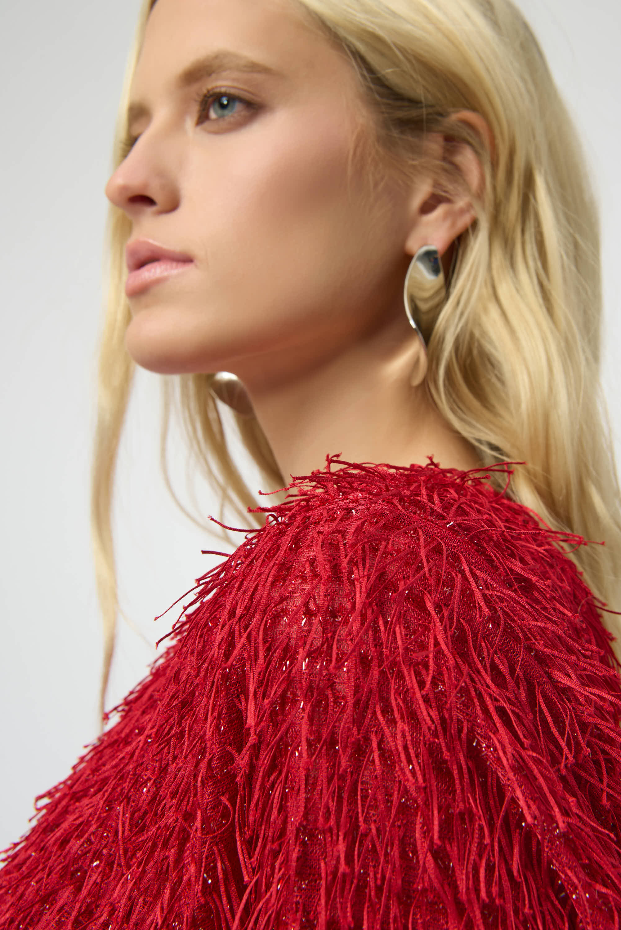 JOSEPH RIBKOFF TOP STYLE 254105 COLOUR RED