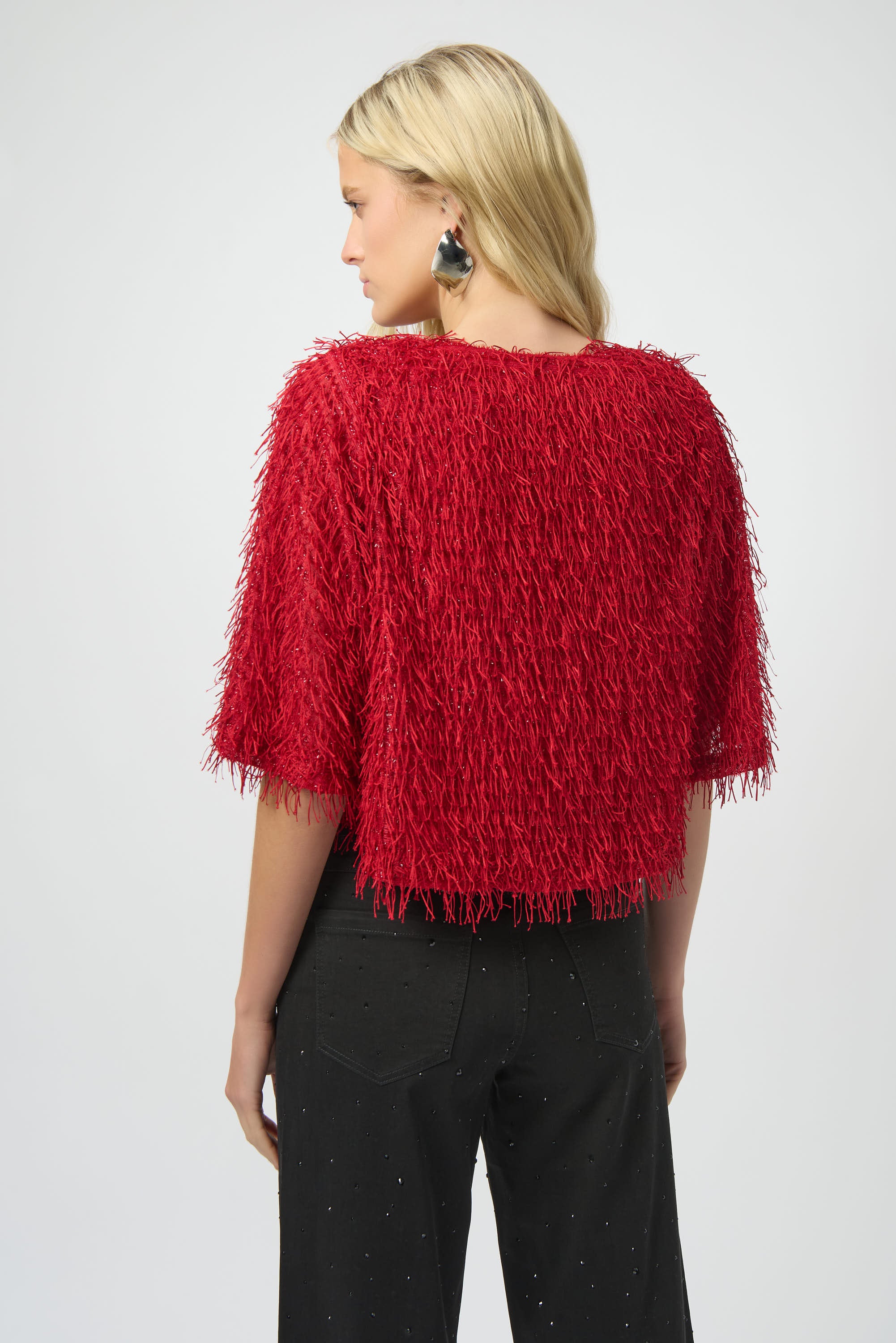 JOSEPH RIBKOFF TOP STYLE 254105 COLOUR RED