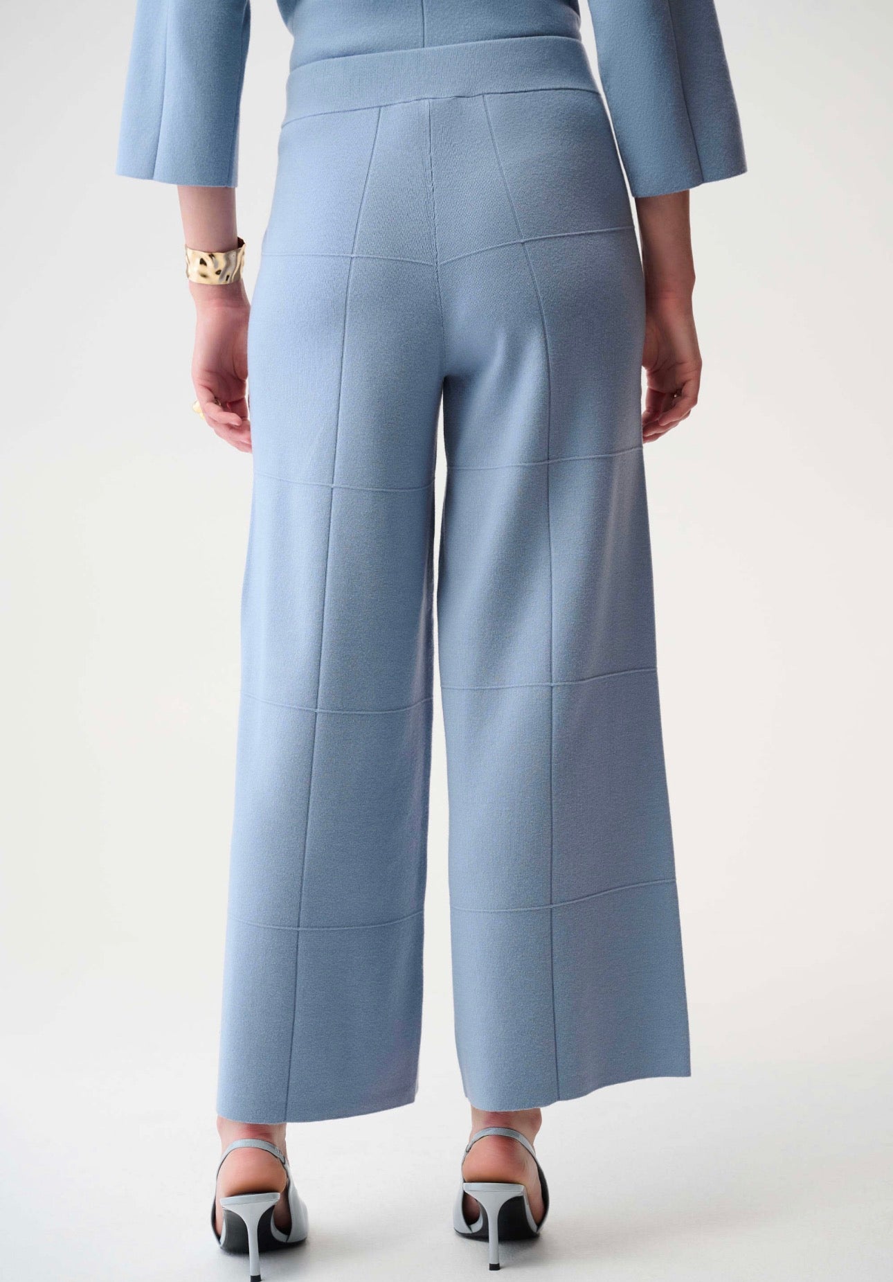 JOSEPH RIBKOFF VISCOSE CULOTTE PANTS STYLE 261982 COLOUR CHAMBRAY