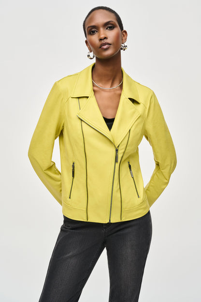 JOSEPH RIBKOFF JACKET STYLE 243905 COLOUR WASABI